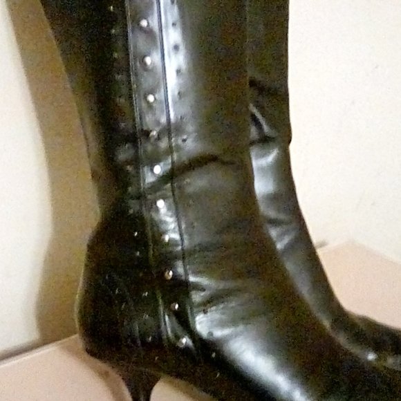 Michael Kors Black Stuffed Boots 7.5 - Picture 1 of 5